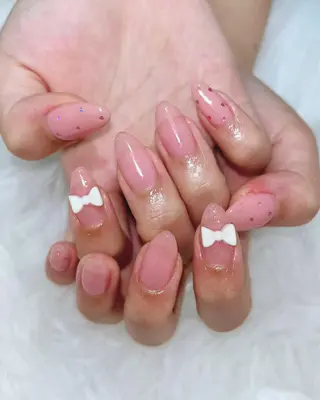 ネイル Mee  金山/ ちゅるん系のネイルデザイン