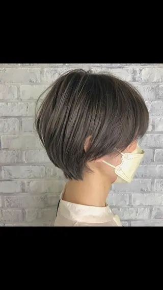 ショート 濱崎 遼太のヘアスタイル