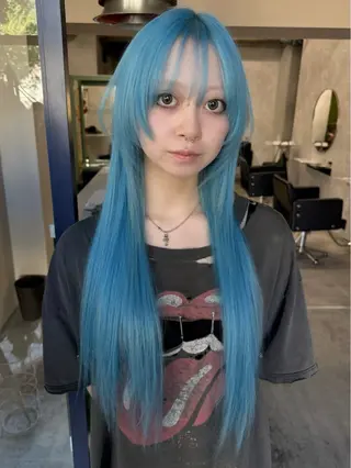 ロング カラー 🧡色落ちまで2度 楽しめる🧡ヨシキのヘアスタイル