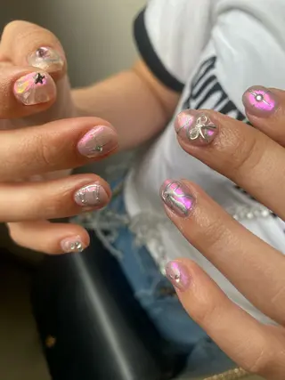 メンズ ネイル akari✨千葉駅 デザイン、メンズ🪐のネイルデザイン