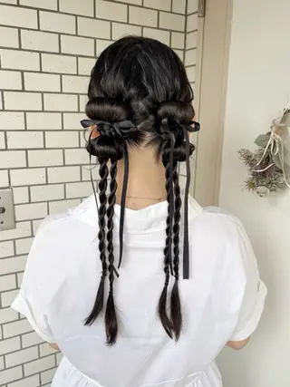 ロング 表参道ヘアアレンジ aiのヘアスタイル
