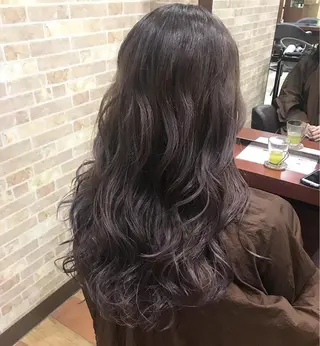 ロング カラー メンズ縮毛矯正 細谷碧海のヘアスタイル