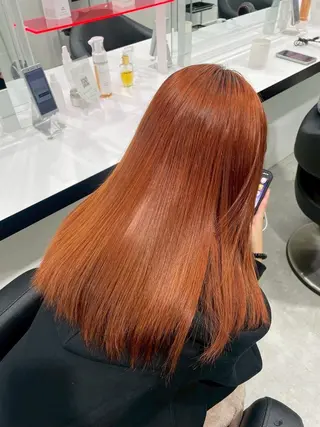カラー ナチュラル可愛い◎ 推しカラー🤍池袋のヘアスタイル