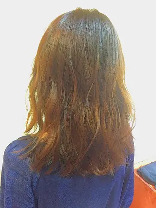 ロング カラー パーマ 可愛いを作る神 ナオヒロのヘアスタイル