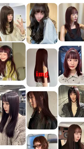 カラー rento🎨 /Wカラーモデル募集のヘアスタイル