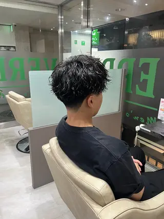 ショート パーマ メンズ メンズ特化/ 逢坂智也のヘアスタイル