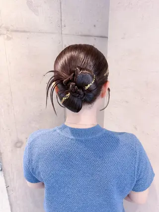 ヘアアレンジ はやしほのか| マンツーマン美容師のヘアスタイル