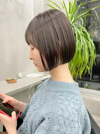 ショート カラー 華 /ショート/ボブのヘアスタイル
