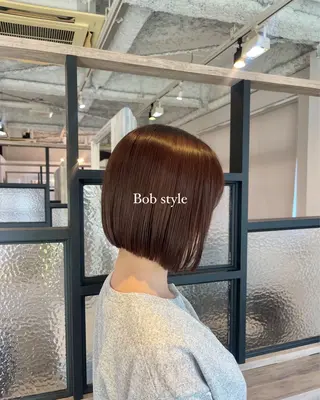 ショート カラー 透明感&レイヤー 似合わせ🫧/なぎのヘアスタイル