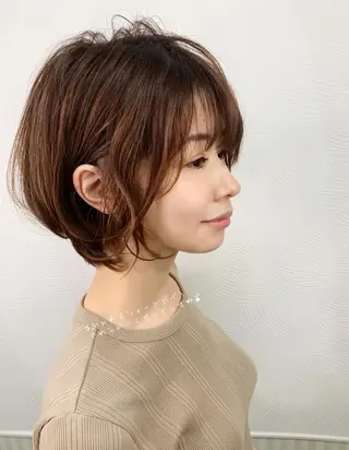 ショート 高原 ジュンのヘアスタイル