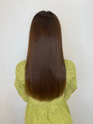 ロング カラー ヘアアレンジ 具志堅 良のヘアスタイル