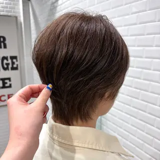 ショート カラー キッズ オノデラ ハヅキ/ 横浜のヘアスタイル