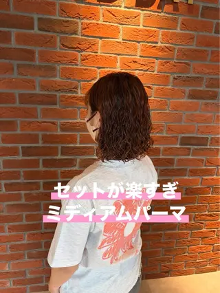 パーマ 武本 佑衣のヘアスタイル