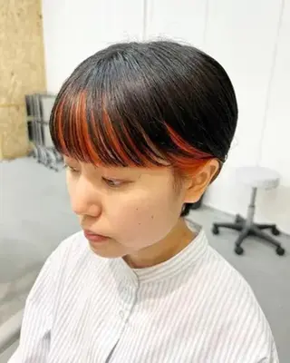 カラー 才門 真菜のヘアスタイル