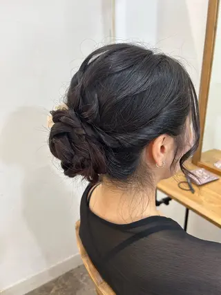 ヘアアレンジ 河野 優希のヘアスタイル