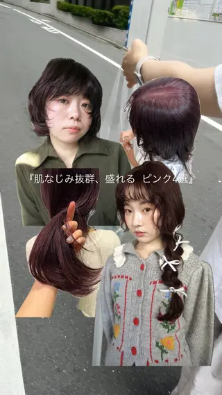 カラー 無料カットモデル募集 ／ueno aiのヘアスタイル