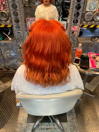 ミディアム カラー ヘアアレンジ KOYA コヤのヘアスタイル