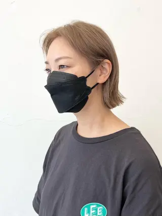 ミディアム カラー ヘアアレンジ HARU//原宿🤍 リピート率NO.1のヘアスタイル