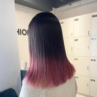 ミディアム カラー ブリーチ👩🦳/ ✂︎MANAMIのヘアスタイル