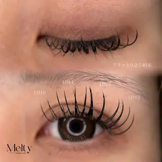 マツエク・マツパ Melty🍬 Mizukiのマツエク・マツパデザイン