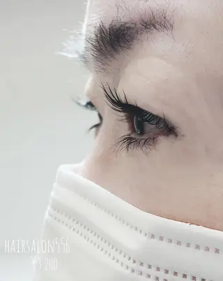 マツエク・マツパ hairsalon 556のマツエク・マツパデザイン