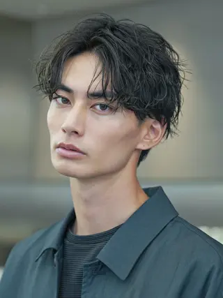 パーマ メンズ 安藤幹人 メンズパーマのヘアスタイル