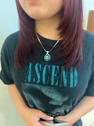 カラー 園田奈津 ボブ・レイヤーカットのヘアスタイル