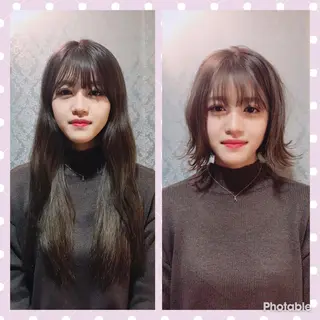 ショート a r i s aのヘアスタイル