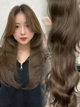 ロング カラー Miyu/モデル募集 /京都烏丸・四条大宮のヘアスタイル