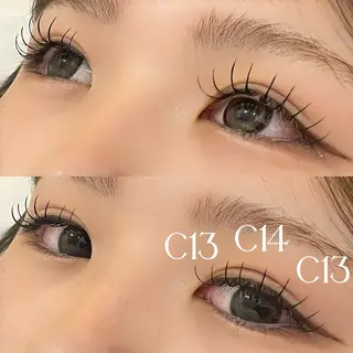 マツエク・マツパ luosiluqe Naha Momoのマツエク・マツパデザイン