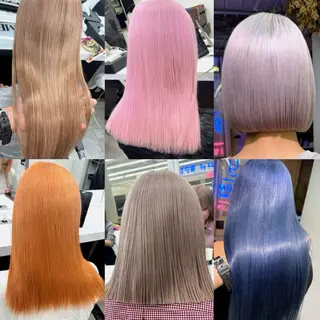 カラー カラー×エクステ grow渋谷西口のヘアスタイル
