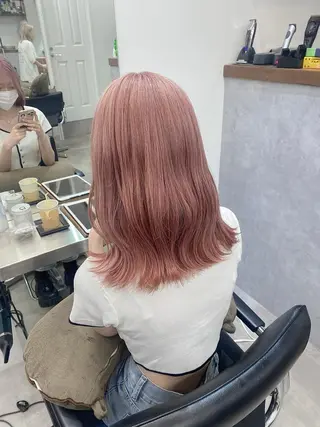 ロング カラー ブリーチ指名 NO1🌈SAKIのヘアスタイル