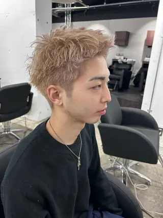 ショート メンズ Pia ツボイ ケイタのヘアスタイル