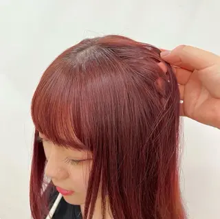 カラー 荒井 大河のヘアスタイル