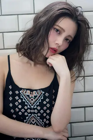カラー ショート✨ボブ✨代表 新田見美仁のヘアスタイル