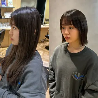 ショート 重里 瑠花のヘアスタイル