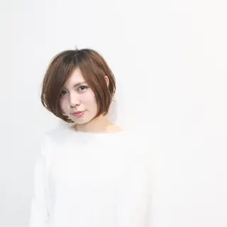 ショート カラー 中川 竜誠のヘアスタイル