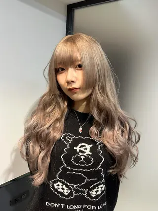 ロング エフェクトブリーチ 🌟前澤啓太朗のヘアスタイル
