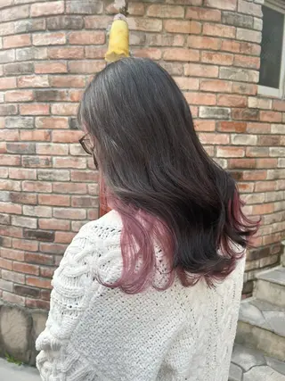 セミロング カラー ヘアアレンジ 💕ブリーチ/ヘアメ 🎀YUUKAのその他イメージ