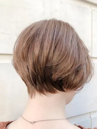 ショート カラー マンツーマン 美容師💚コウブチのヘアスタイル
