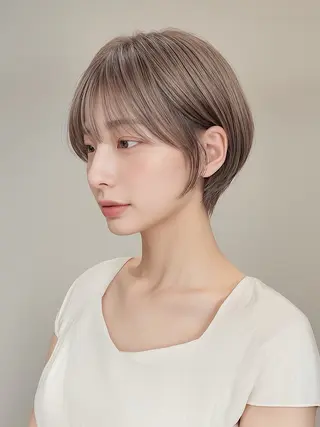 ショート 🌟髪質改善と艶 ✨相場つかさのヘアスタイル