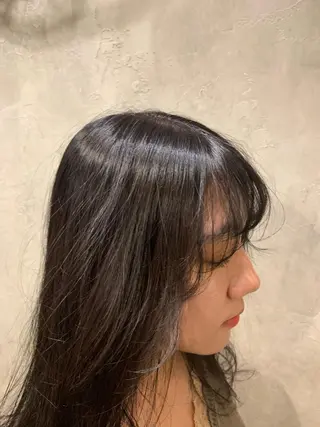 ロング カラー ヘアアレンジ ボブパーマコテ巻き風 パーマNo1深江秀平のヘアスタイル