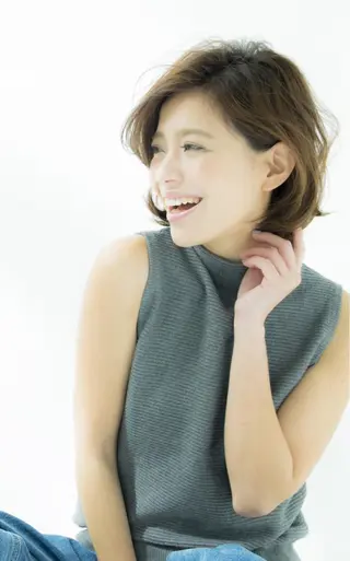 ショート 大久保 結加のヘアスタイル
