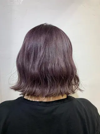ミディアム wakana/ 柔らかベージュカラーのヘアスタイル