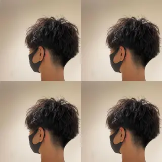 パーマ メンズ 優真/難波で 1番パーマが上手いのヘアスタイル