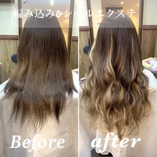 ロング eye エクステ専門店Rのヘアスタイル