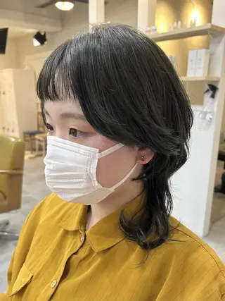 ミディアム カラー TIES/艶髪/透明 感カラー🌷トーコのヘアスタイル