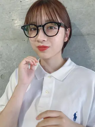 ショート ボブパーマコテ巻き風 パーマNo1深江秀平のヘアスタイル