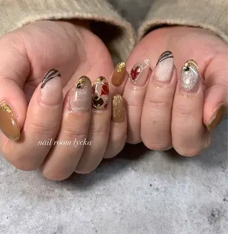 ネイル ネイルルームリッカ 𝐦𝐚𝐲𝐮のネイルデザイン