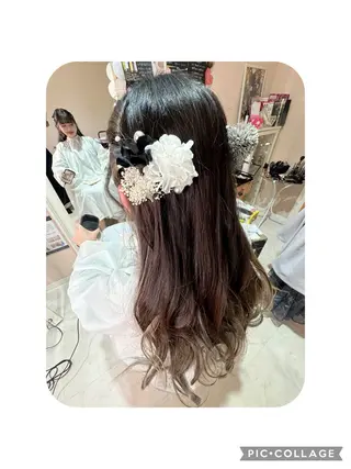 ヘアアレンジ 磯部 彩のヘアスタイル